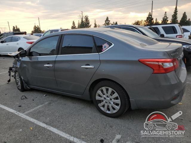 3N1AB7AP1GL677318 2016 NISSAN SENTRA photo no. 2