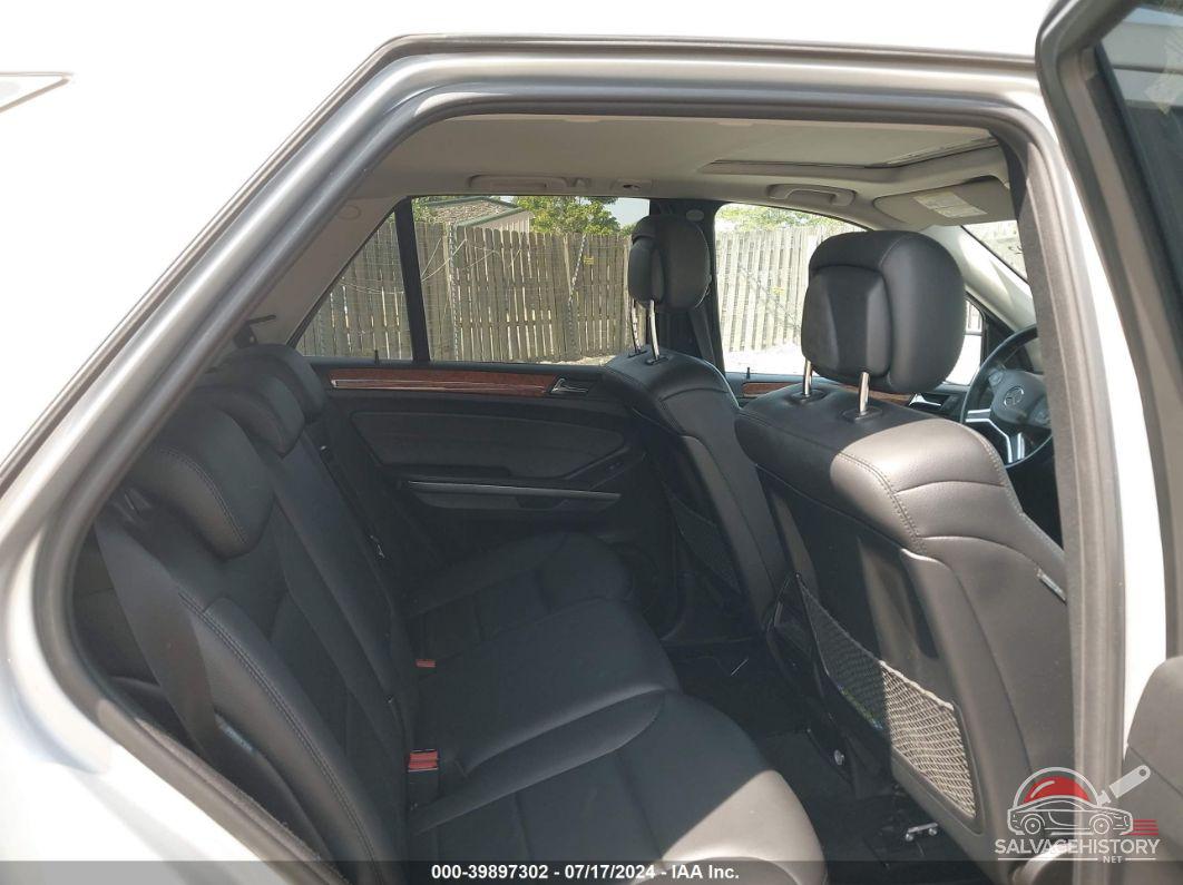 4JGBB86E59A459337 2009 MERCEDES-BENZ ML 350 photo no. 8