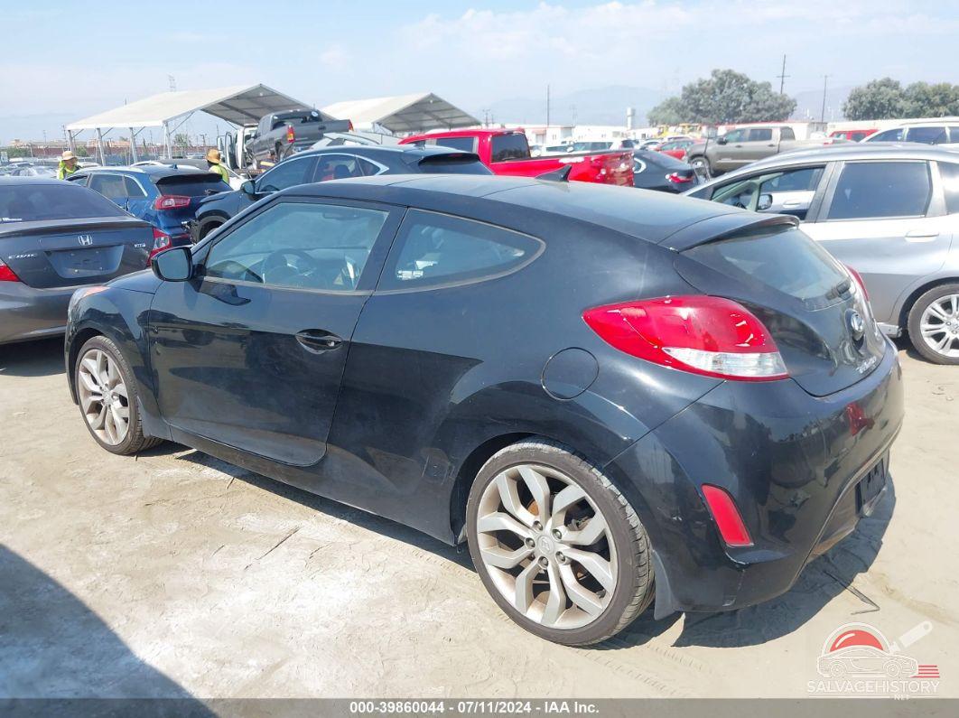 KMHTC6AD5DU102932 2013 HYUNDAI VELOSTER photo no. 3