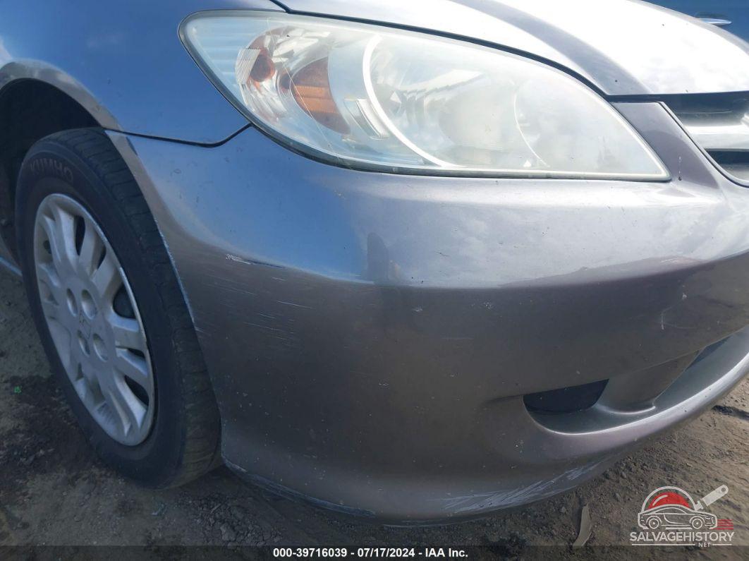 2HGES16525H621396 2005 HONDA CIVIC photo no. 6