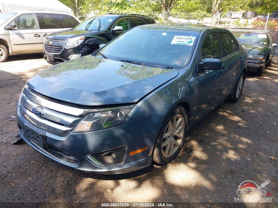 3FAHP0CG4CR127125 2012 FORD FUSION photo no. 2