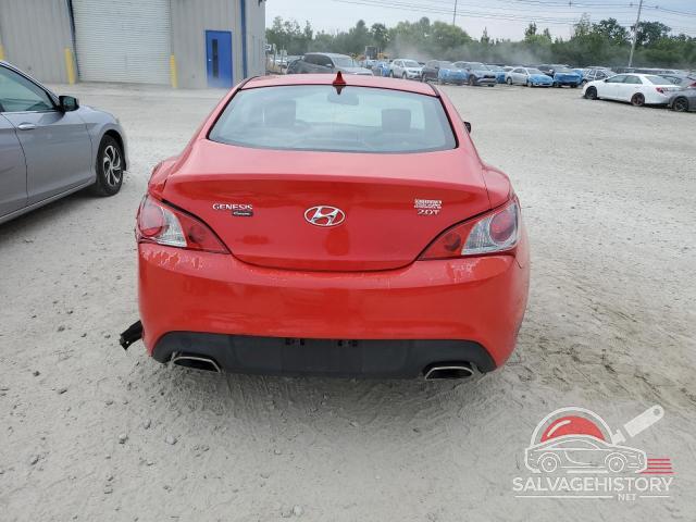 KMHHT6KD4AU030492 2010 HYUNDAI GENESIS photo no. 6