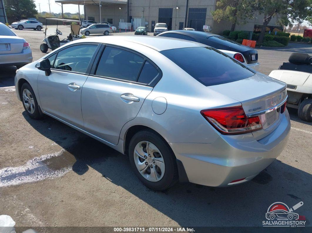 19XFB2F54DE288296 2013 HONDA CIVIC photo no. 3