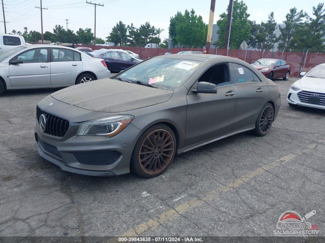 WDDSJ5CB8EN134979 2014 MERCEDES-BENZ CLA 45 AMG photo no. 2