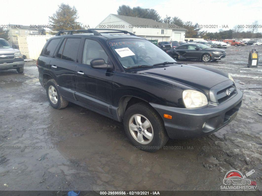 KM8SC73E76U070432 2006 HYUNDAI SANTA FE photo no. 2