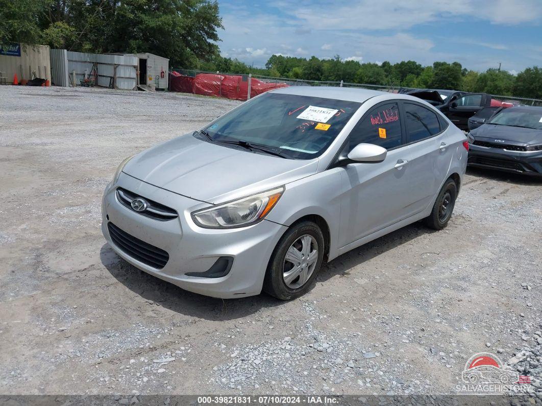 KMHCT4AE3GU004225 2016 HYUNDAI ACCENT photo no. 2