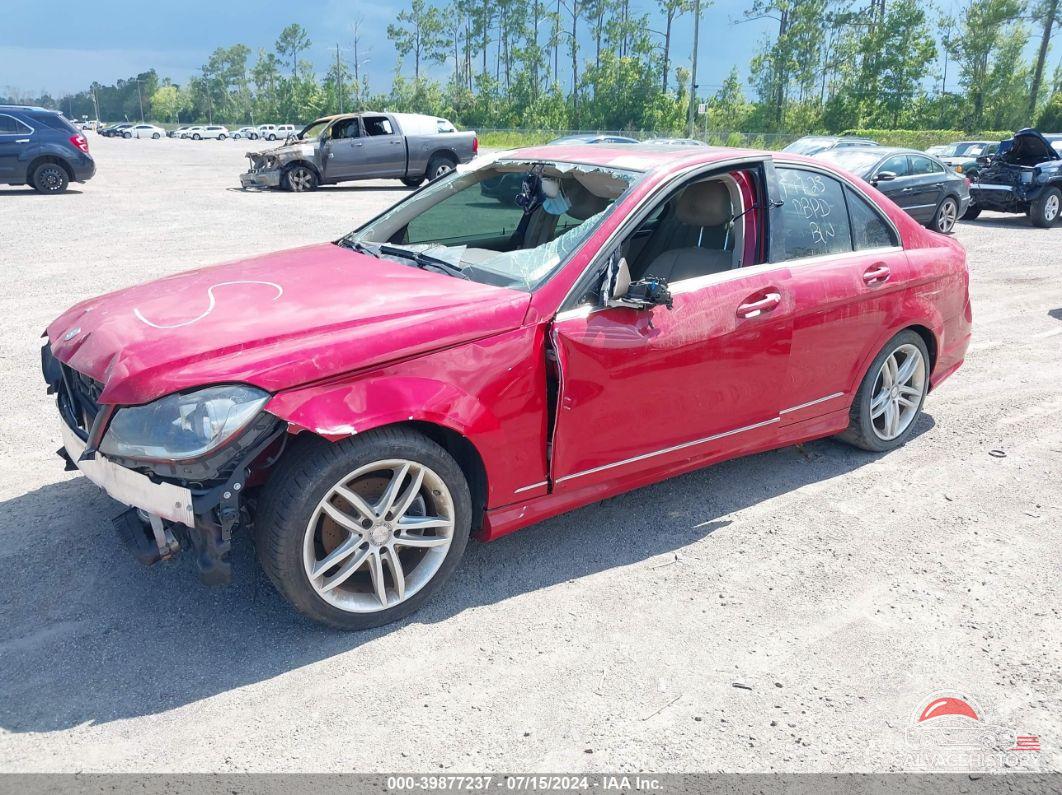 WDDGF4HB3DR266680 2013 MERCEDES-BENZ C 250 photo no. 2