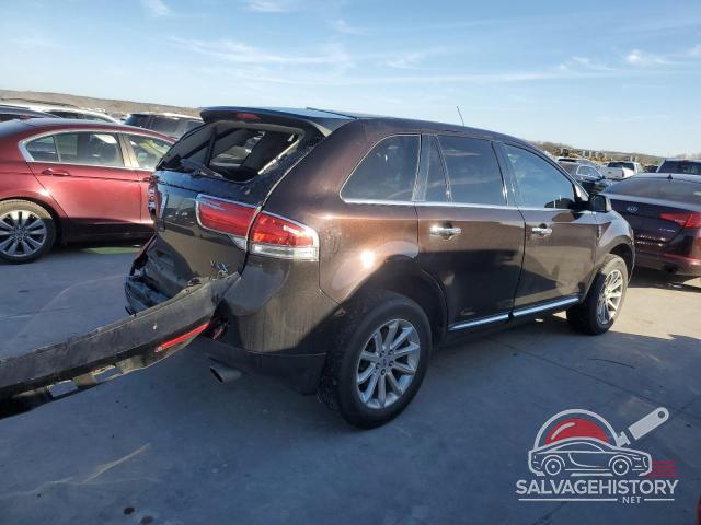 2LMDJ6JK7DBL27145 2013 LINCOLN MKX photo no. 3