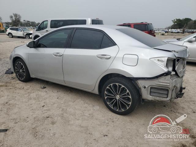 5YFBURHE2FP353162 2015 TOYOTA COROLLA photo no. 2