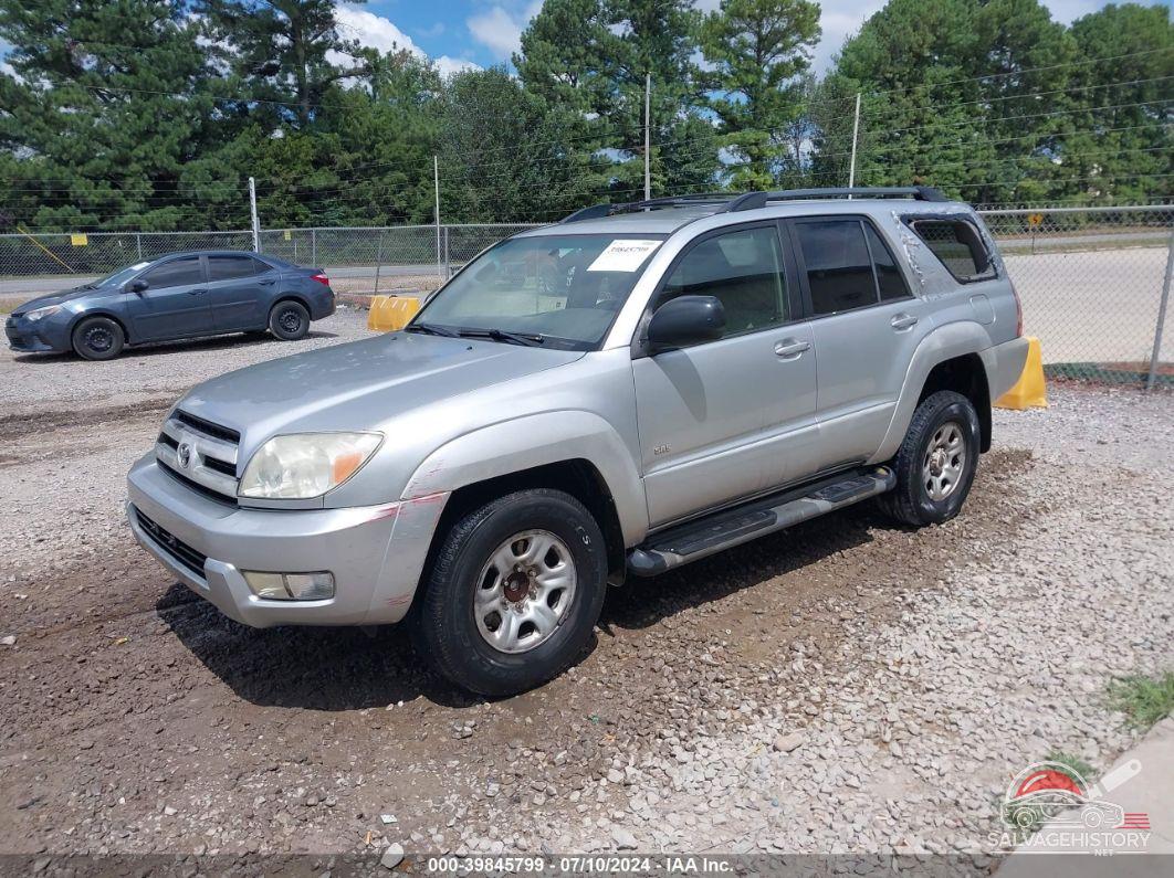 JTEZU14R830011287 2003 TOYOTA 4RUNNER photo no. 2