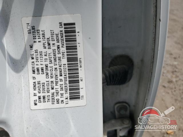 1HGCR3F9XEA030278 2014 HONDA ACCORD photo no. 12