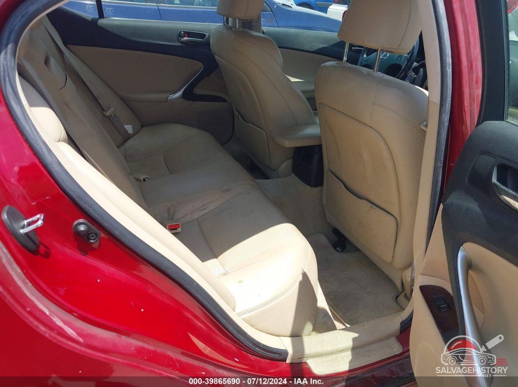 JTHBK262272033232 2007 LEXUS IS 250 photo no. 8