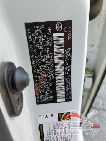 JTDKARFU2G3016701 2016 TOYOTA PRIUS photo no. 12