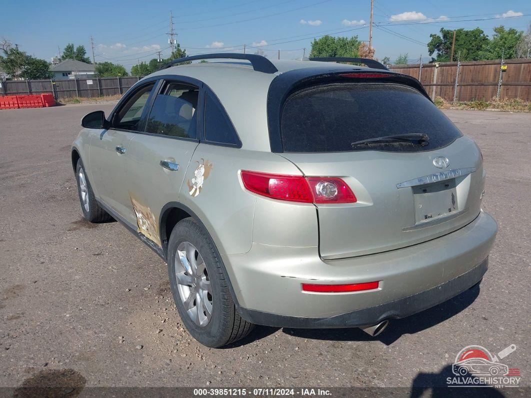 JNRAS08W08X209233 2008 INFINITI FX35 photo no. 3