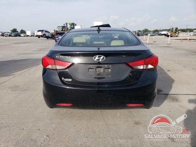 KMHDH4AEXCU425553 2012 HYUNDAI ELANTRA photo no. 6