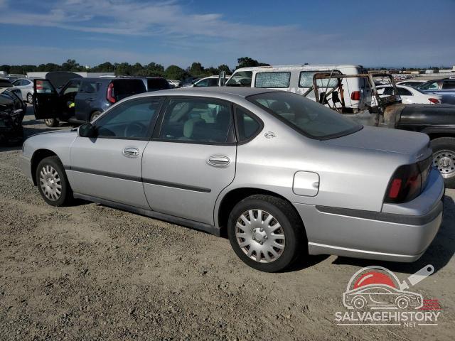 2G1WF52E149312010 2004 CHEVROLET IMPALA photo no. 2
