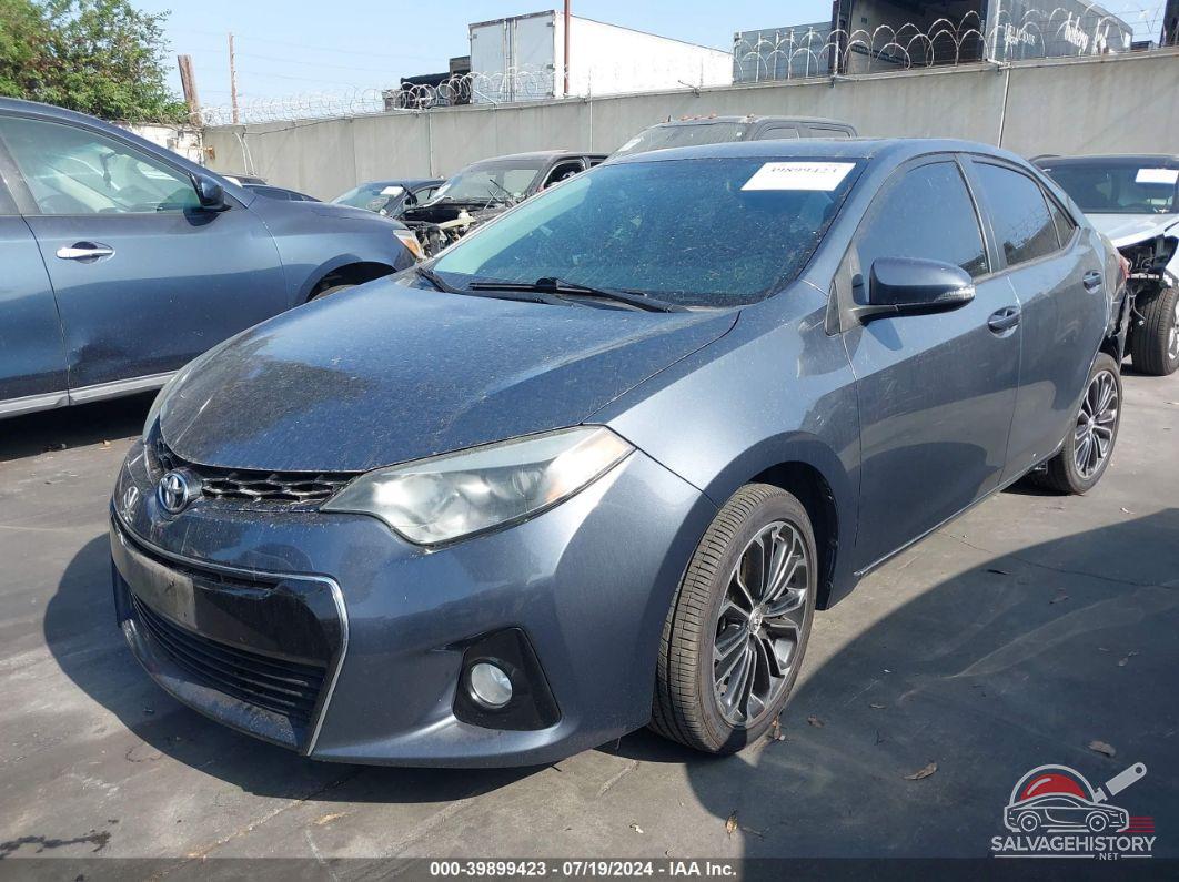 5YFBURHE8GP533179 2016 TOYOTA COROLLA photo no. 2