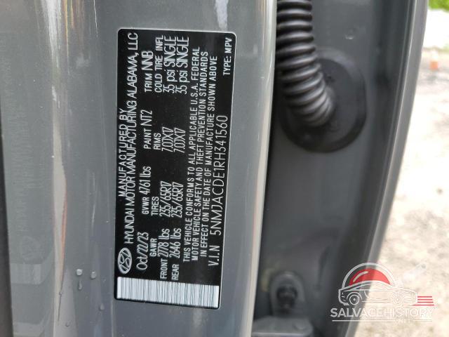 5NMJACDE1RH341560 2024 HYUNDAI TUCSON photo no. 13
