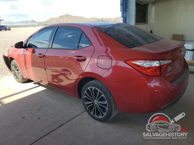 5YFBURHE5FP237485 2015 TOYOTA COROLLA photo no. 2