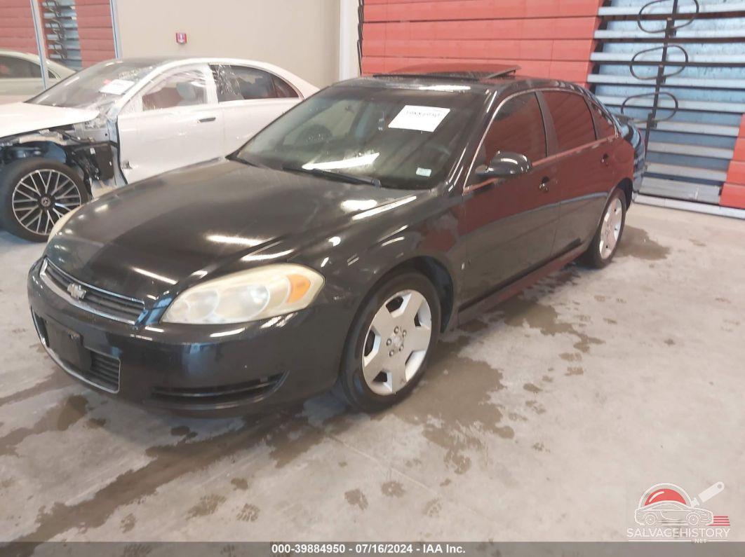 2G1WV58K381361083 2008 CHEVROLET IMPALA photo no. 2