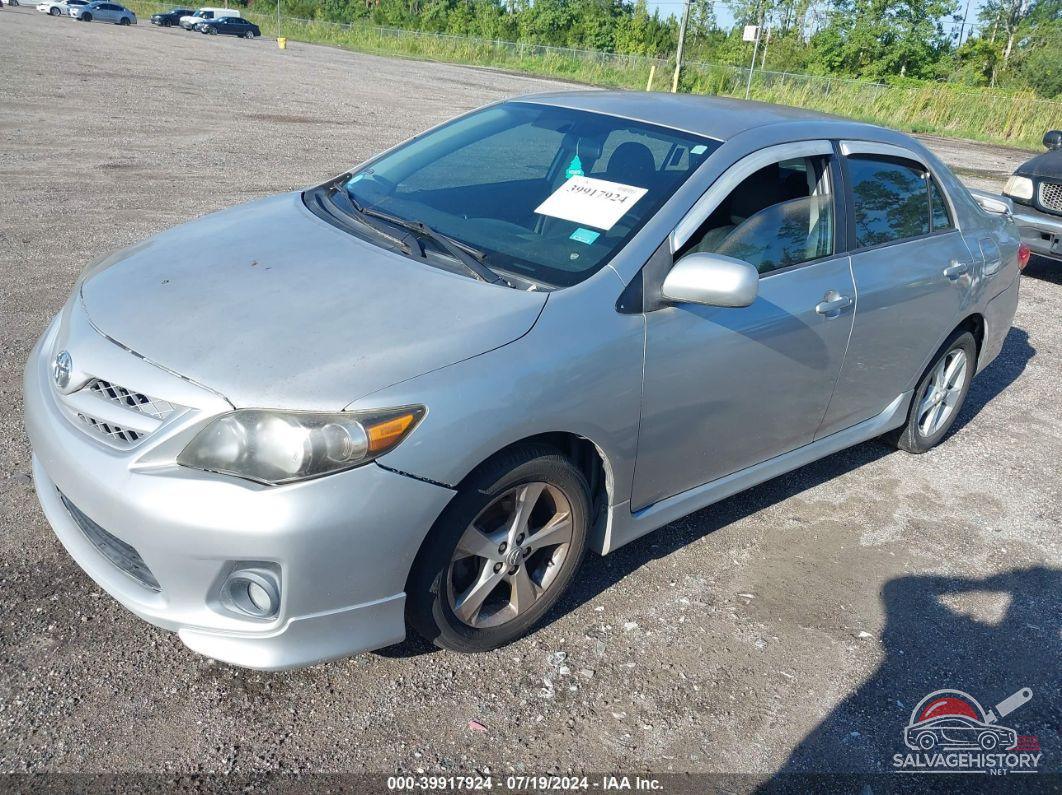 2T1BU4EEXBC647250 2011 TOYOTA COROLLA photo no. 2