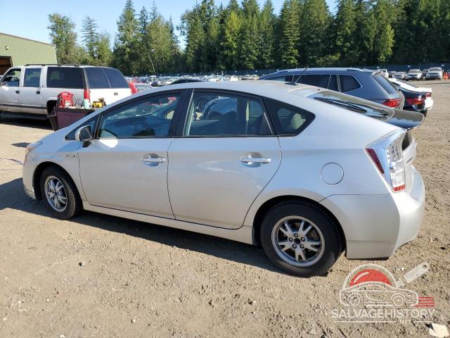 JTDKN3DU9A0146634 2010 TOYOTA PRIUS photo no. 2