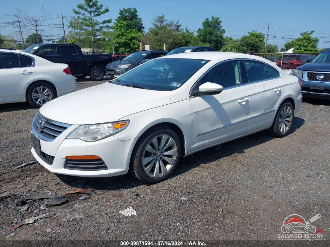 WVWMP7AN7BE726136 2011 VOLKSWAGEN CC photo no. 2