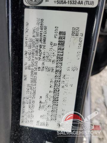 3FADP4EJ8HM145808 2017 FORD FIESTA photo no. 12