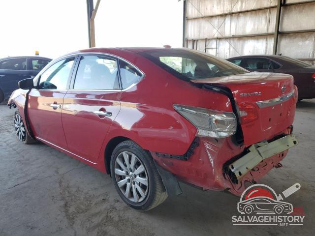 3N1AB7APXHL678033 2017 NISSAN SENTRA photo no. 2