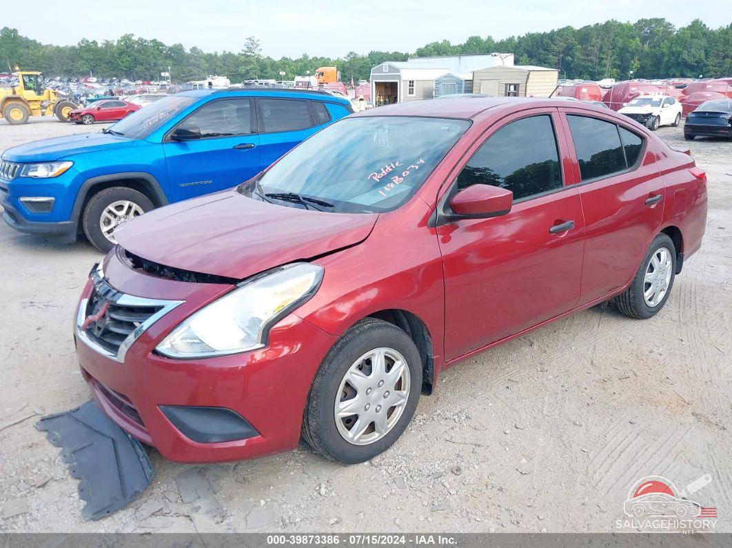 3N1CN7AP3HL905093 2017 NISSAN VERSA photo no. 2