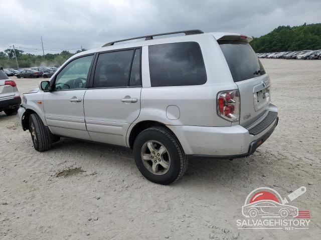 2HKYF18717H536395 2007 HONDA PILOT photo no. 2