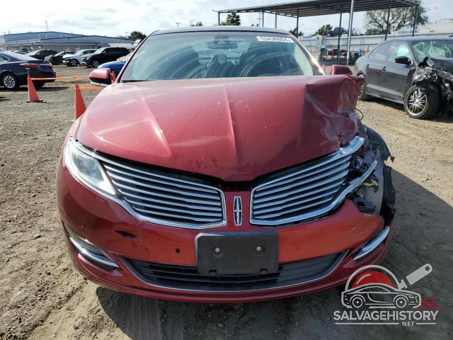 3LN6L2LU2DR807696 2013 LINCOLN MKZ photo no. 5