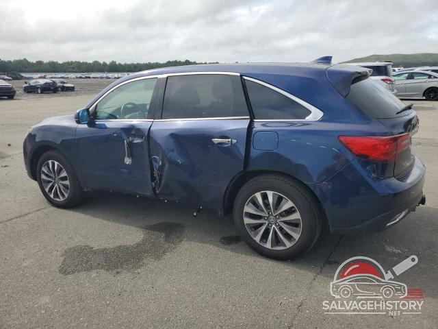5FRYD4H46GB062275 2016 ACURA MDX photo no. 2