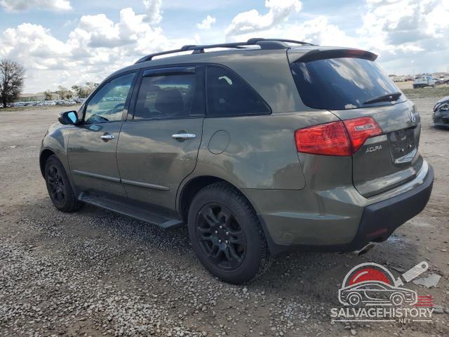 2HNYD28487H526323 2007 ACURA MDX photo no. 2