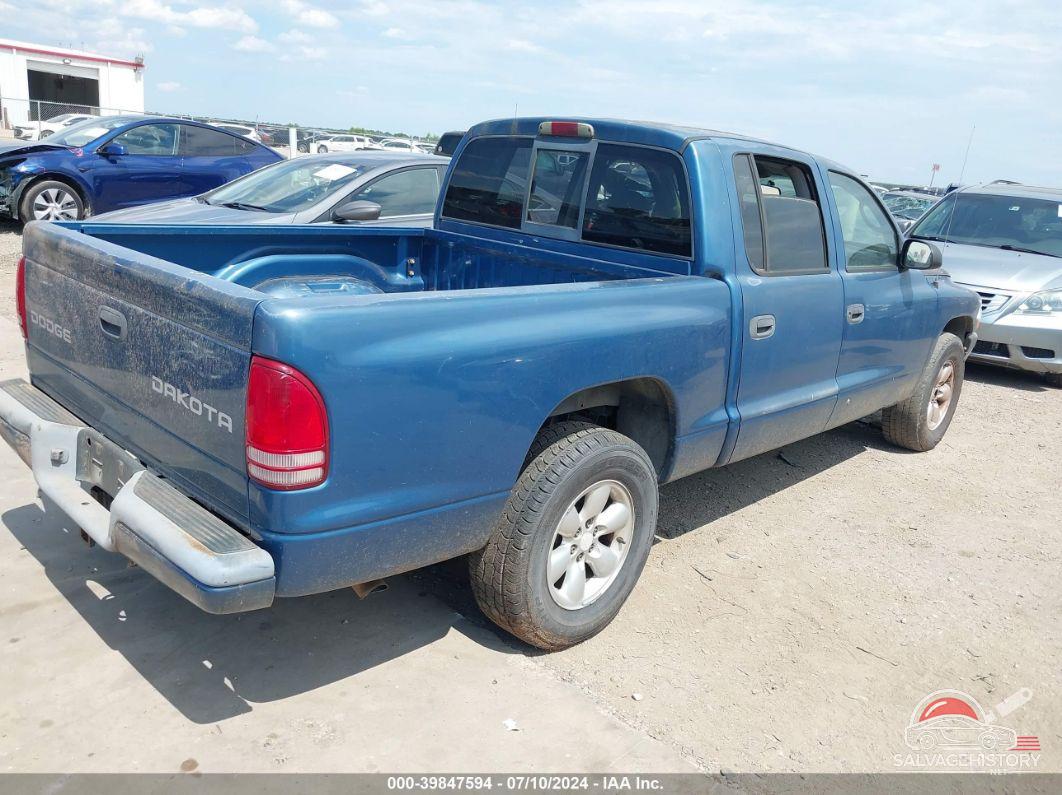 1D7HL38N53S100217 2003 DODGE DAKOTA photo no. 4