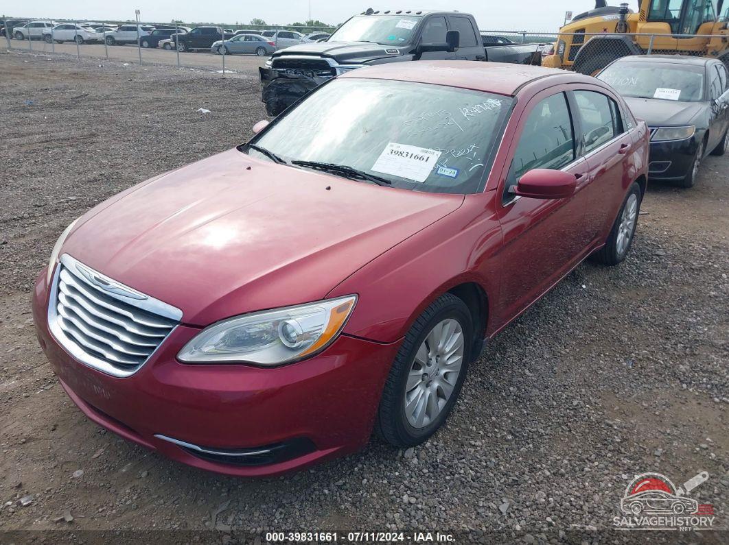 1C3CCBAB6EN209743 2014 CHRYSLER 200 photo no. 2