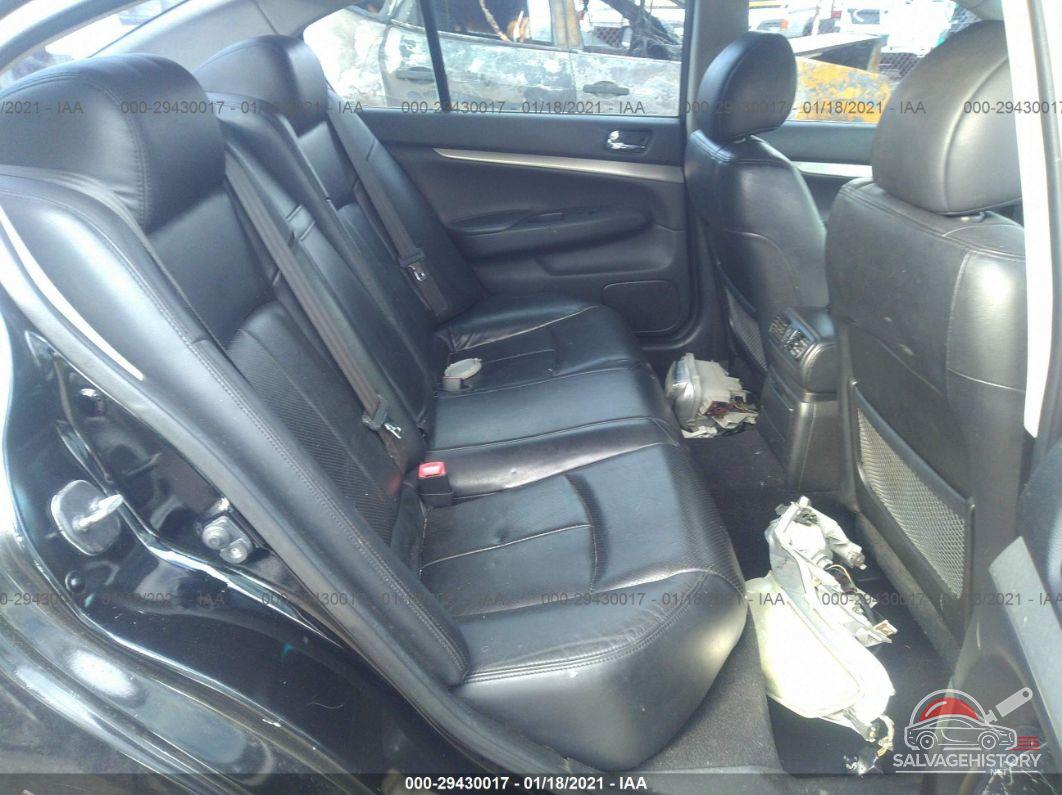 JNKBV61F08M270526 2008 INFINITI G35 SEDAN photo no. 8