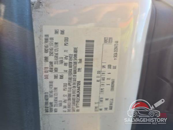 1FTYR2CM6JKA47056 2018 FORD TRANSIT photo no. 2