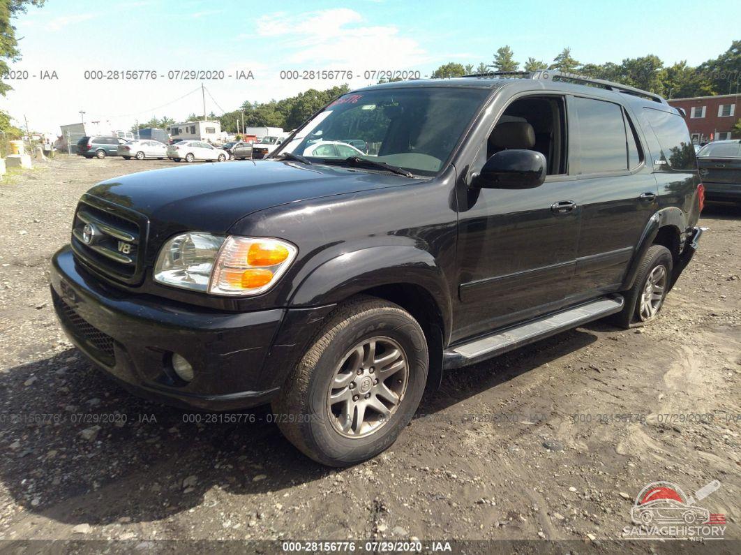 5TDBT48A83S154106 2003 TOYOTA SEQUOIA photo no. 2