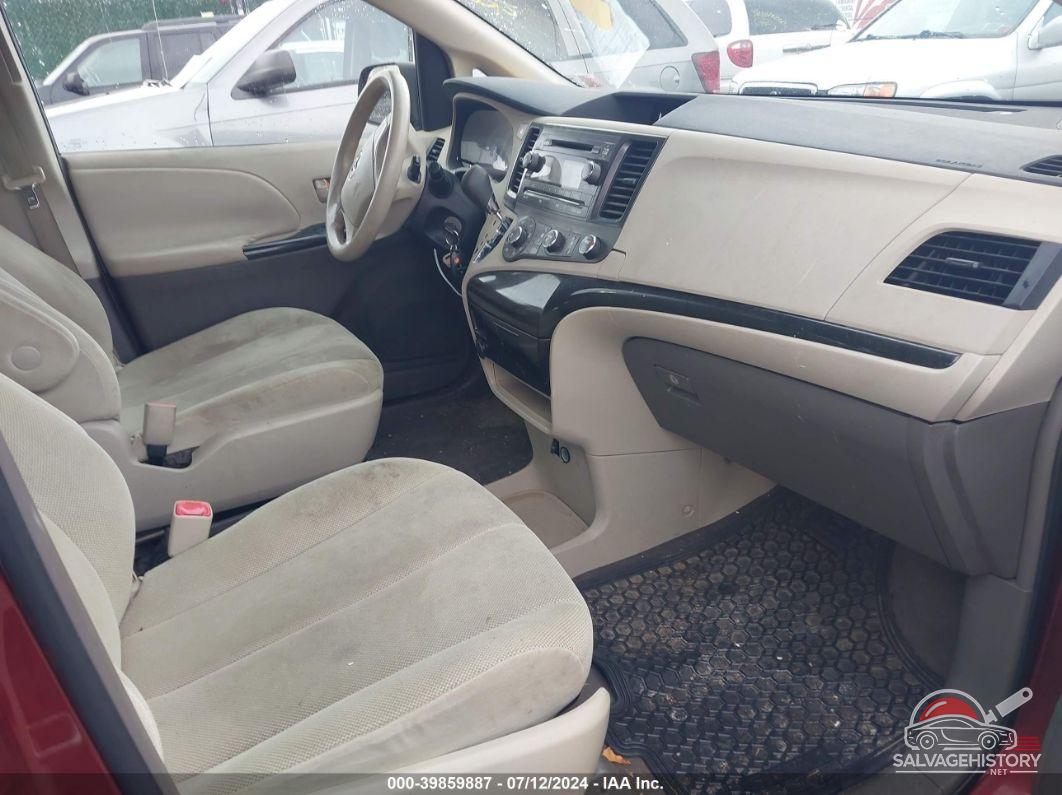 5TDZK3DC0BS048444 2011 TOYOTA SIENNA photo no. 5