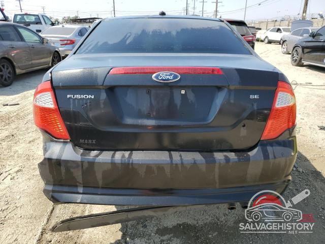 3FAHP0HA8CR307020 2012 FORD FUSION photo no. 6