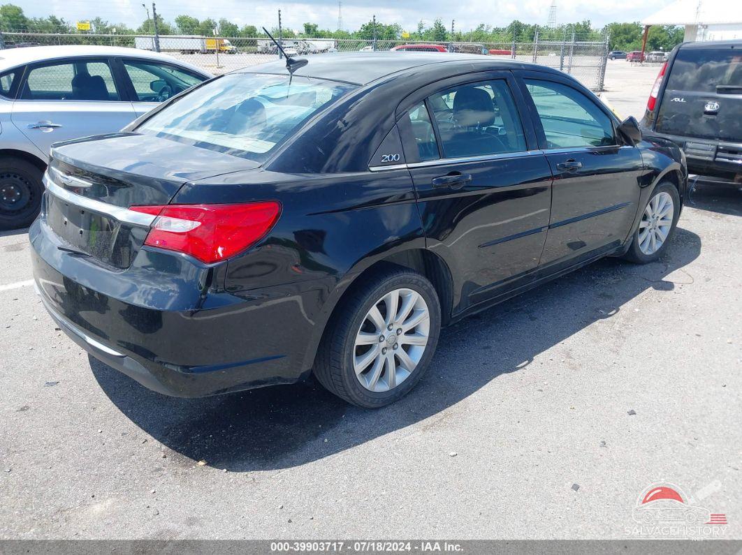 1C3CCBBB0CN209944 2012 CHRYSLER 200 photo no. 4