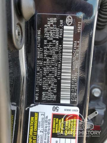 4T1B31HK4JU001704 2018 TOYOTA CAMRY photo no. 12
