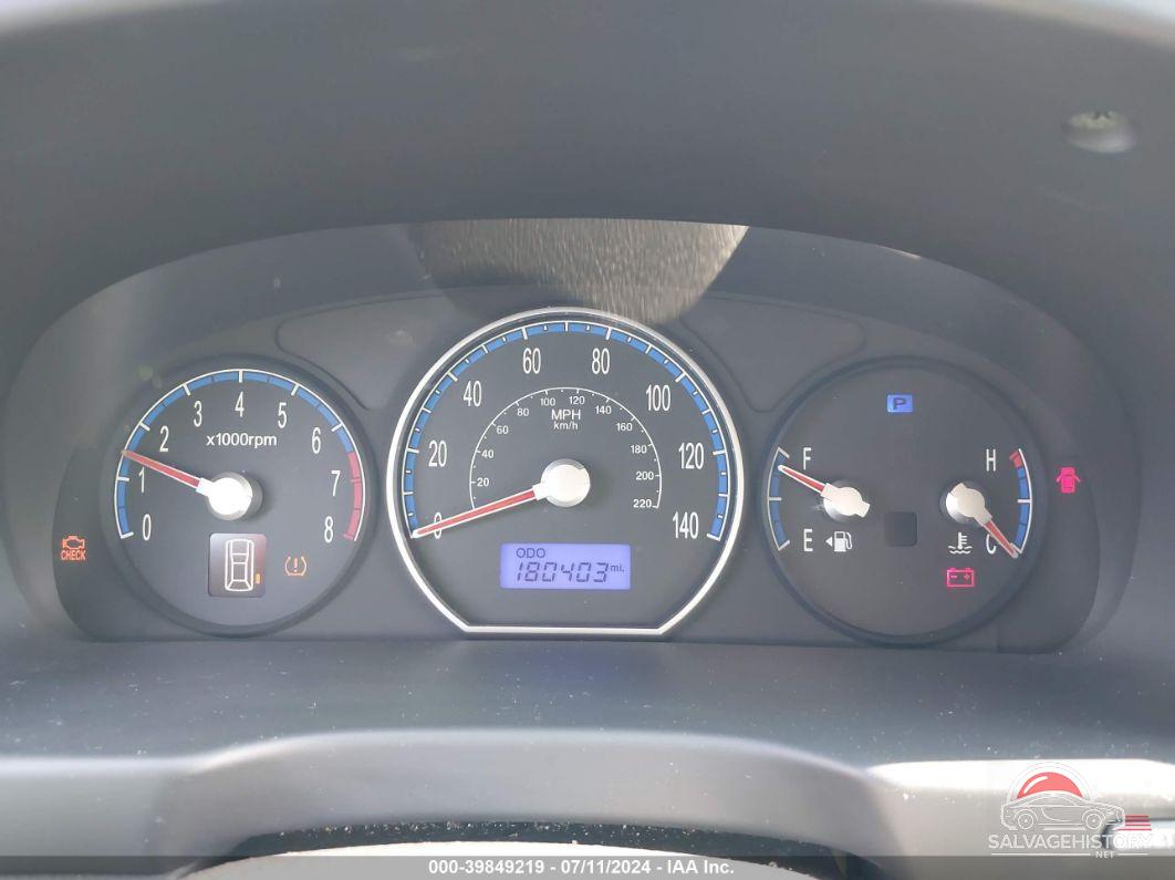 5NMSG13D37H111113 2007 HYUNDAI SANTA FE photo no. 7