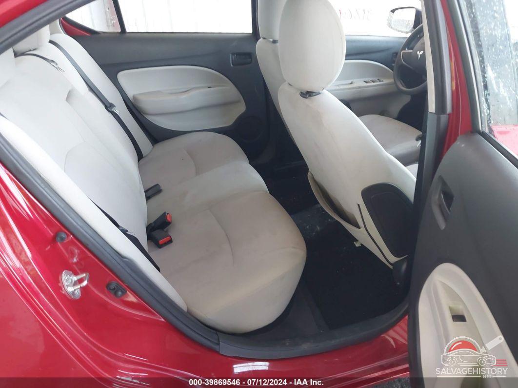 ML32F3FJ5HHF09707 2017 MITSUBISHI MIRAGE G4 photo no. 8