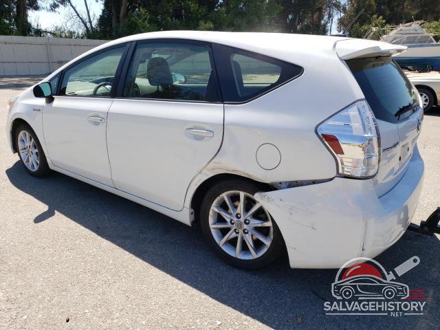 JTDZN3EU7C3114618 2012 TOYOTA PRIUS photo no. 2