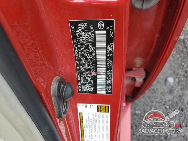 JTDKN3DU1B0246342 2011 TOYOTA PRIUS photo no. 12