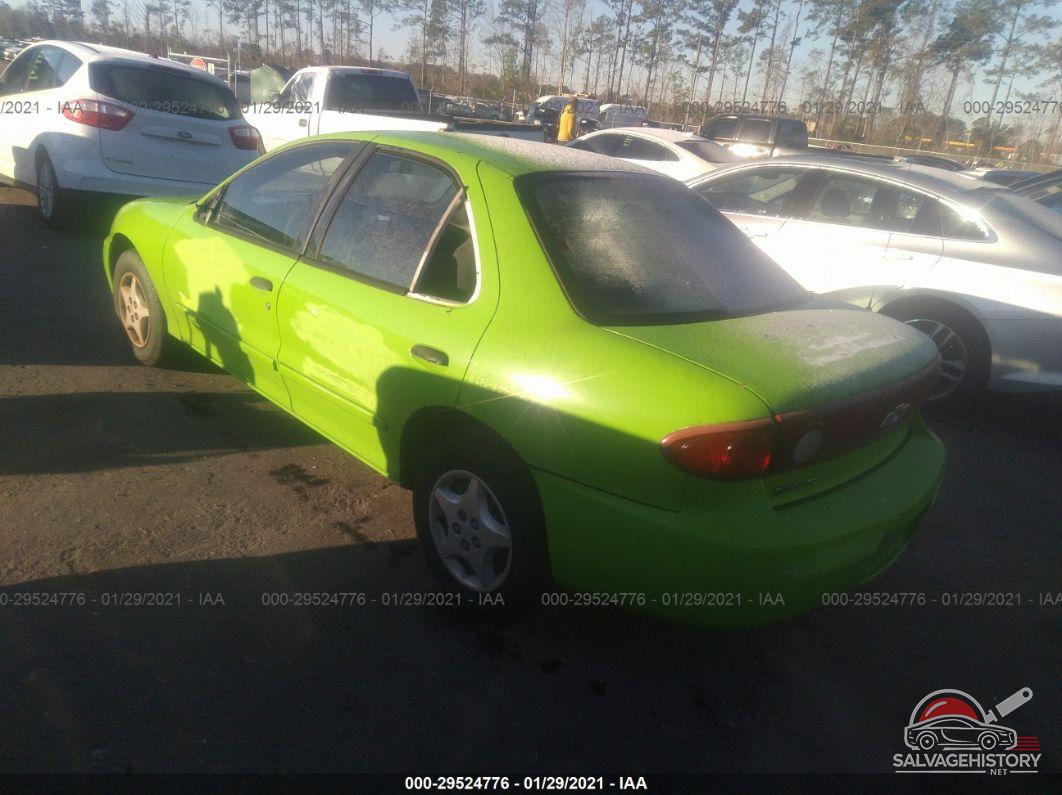 1G1JC54F047282556 2004 CHEVROLET CAVALIER photo no. 3