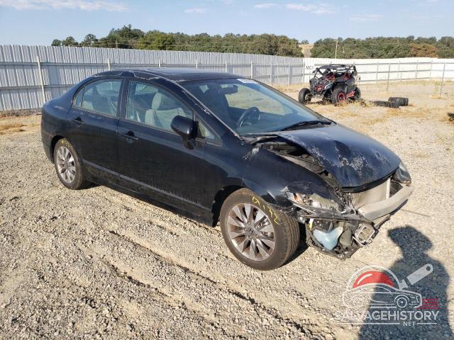 2HGFA15839H504001 2009 HONDA CIVIC photo no. 4