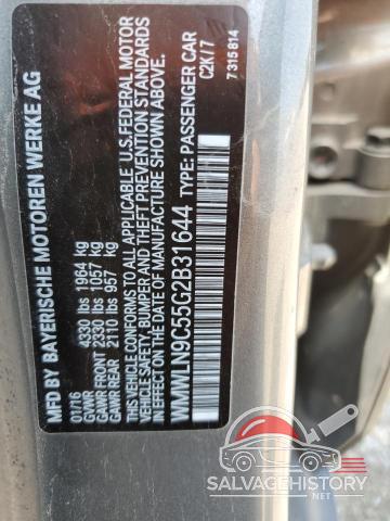 WMWLN9C55G2B31644 2016 MINI COOPER photo no. 12